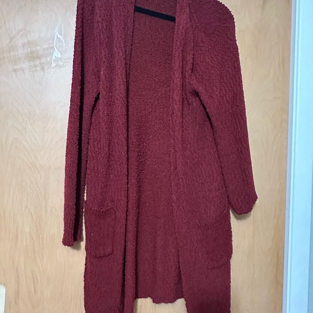 Cozy Wine Women's Cardigan
